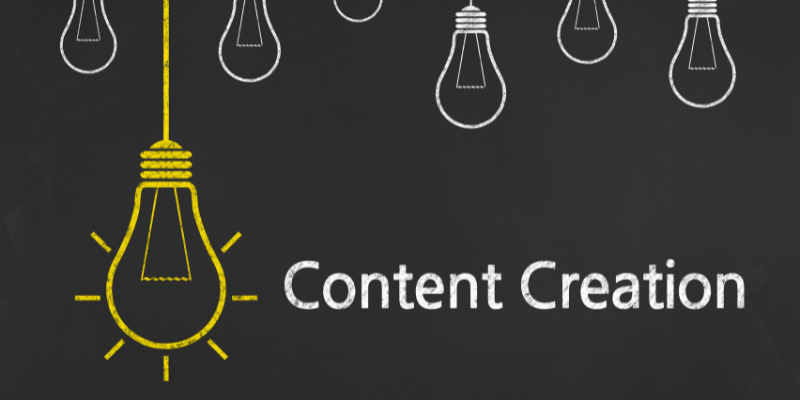 Content creation for online